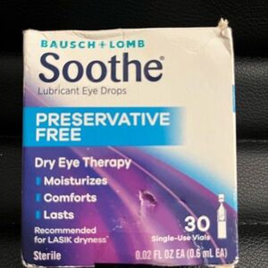 Soothe Lubricant Eye Drops